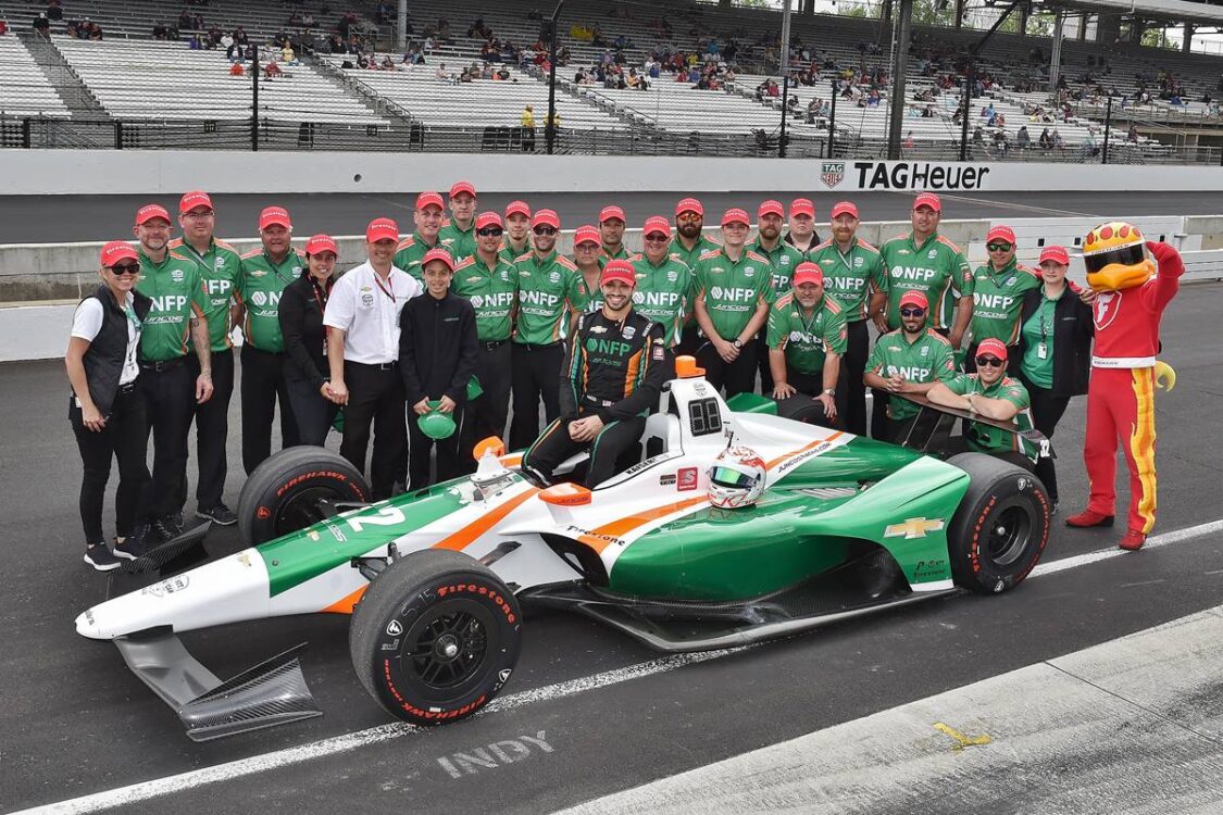 As Lleg Al Indycar El Juncos Hollinger Racing El Equipo De Agust N