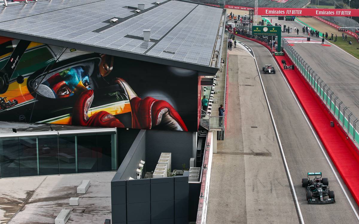 Lewis Hamilton Imola 2020