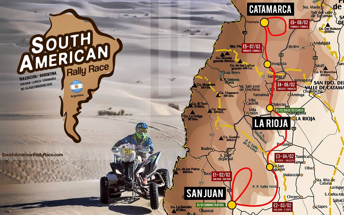 ¡En tu cara Dakar! Se viene el South American Rally Race