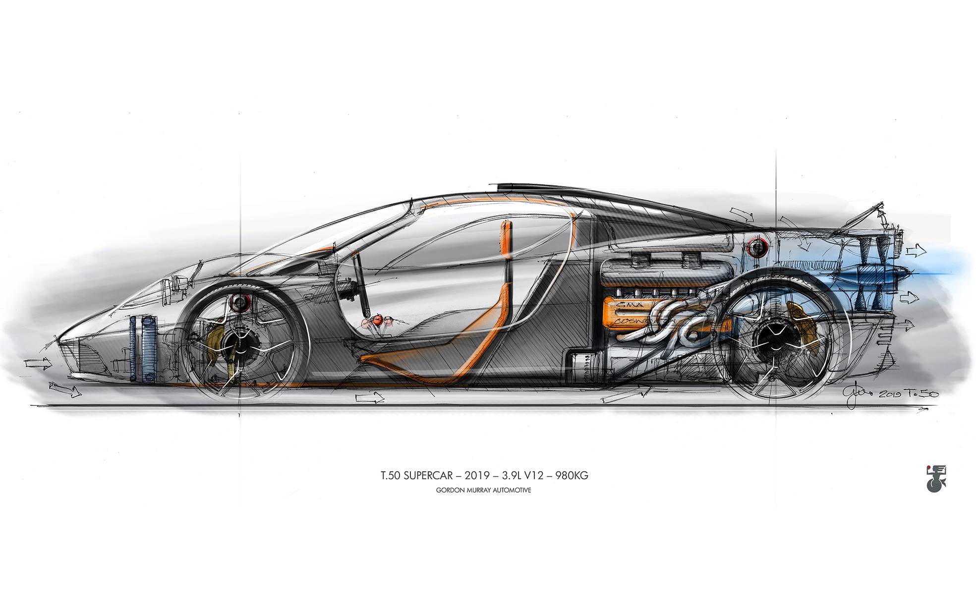 T.50: Con el espíritu de McLaren F1