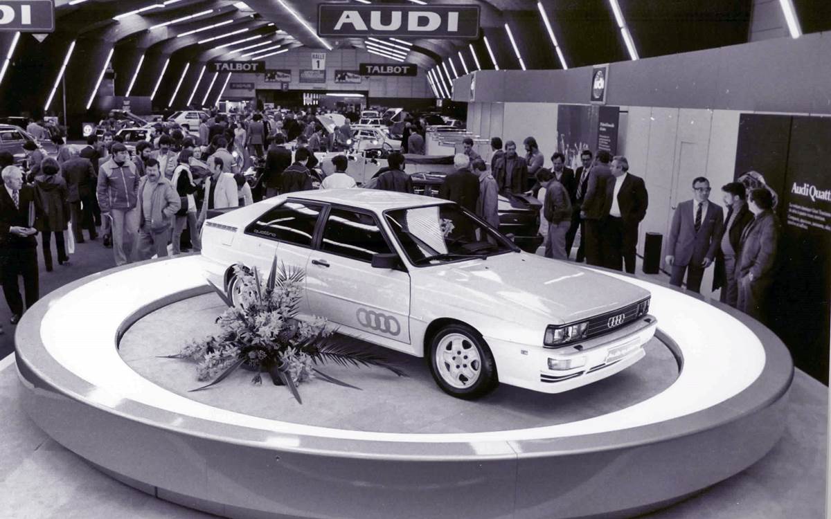 Audi celebra los 40 años del Audi quattro
