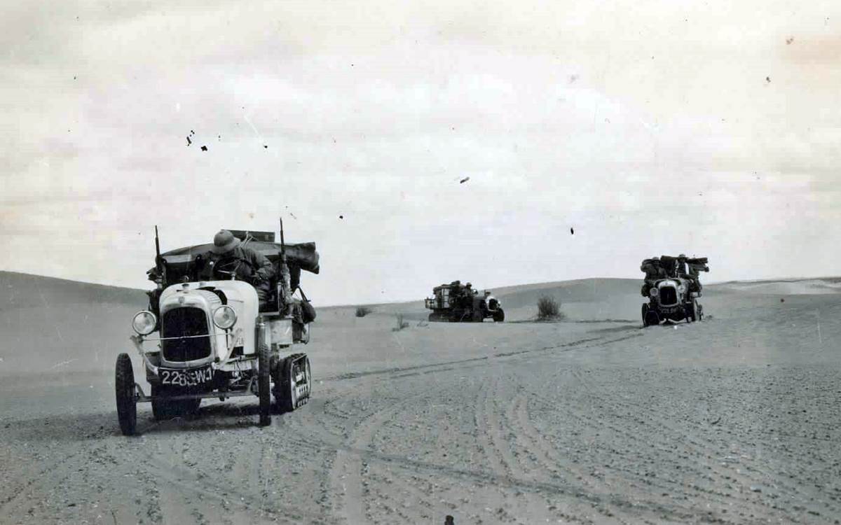 Cuando Citroën cruzó el Sáhara