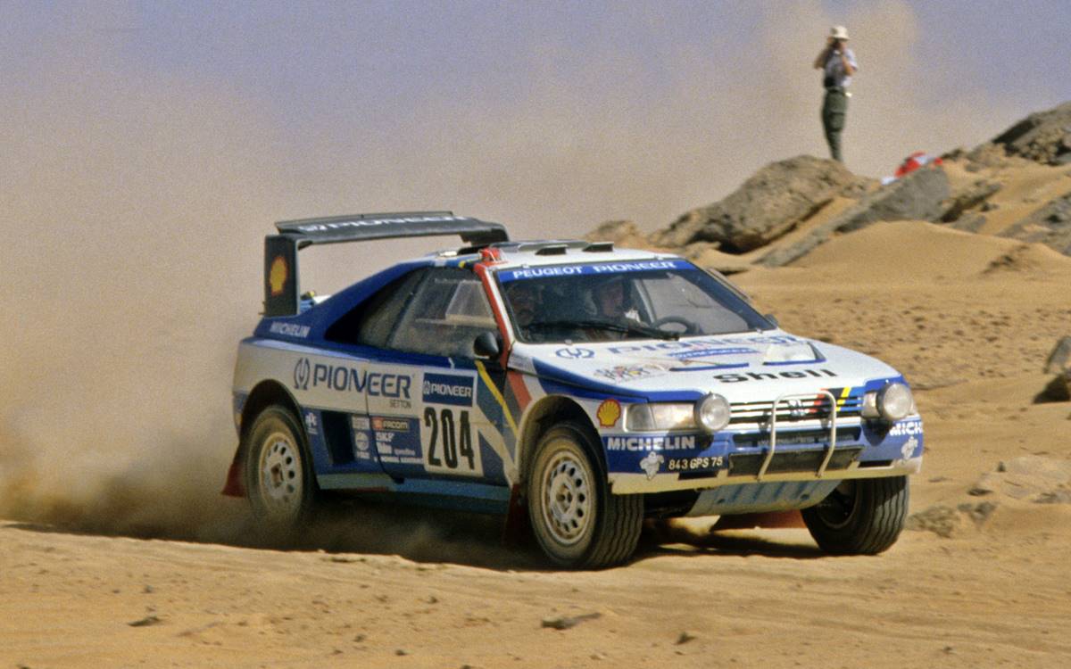 Ari Vatanen Dakar 1988