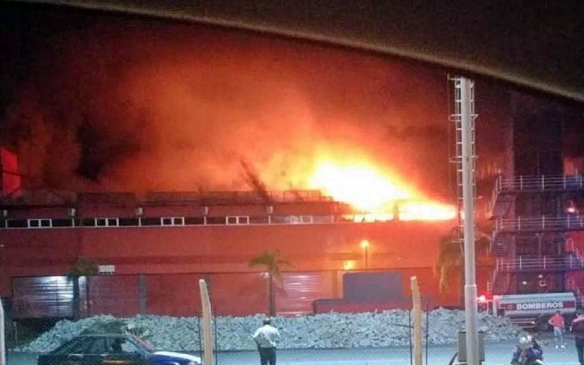 Incendio autódromo Termas de Río Hondo