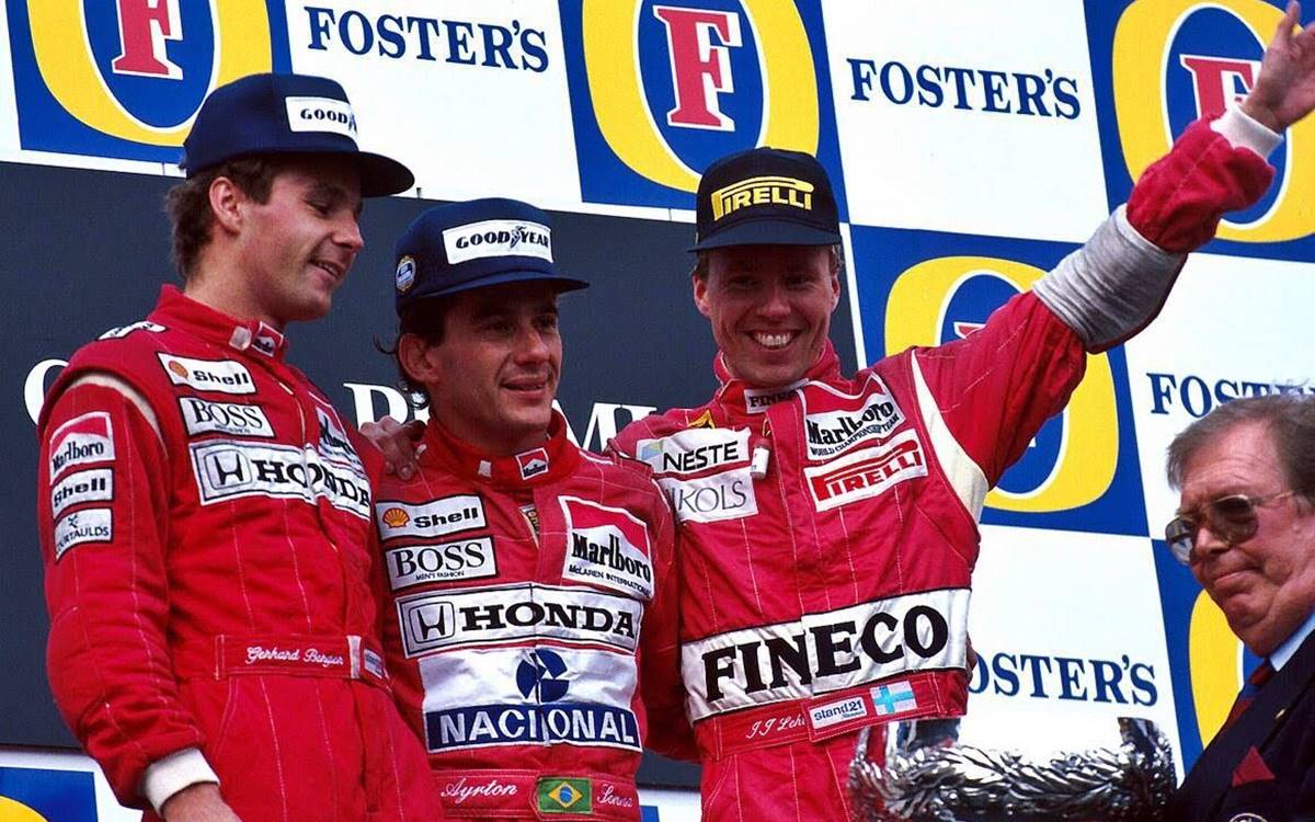 Gran Premio de San Marino 1991 podio