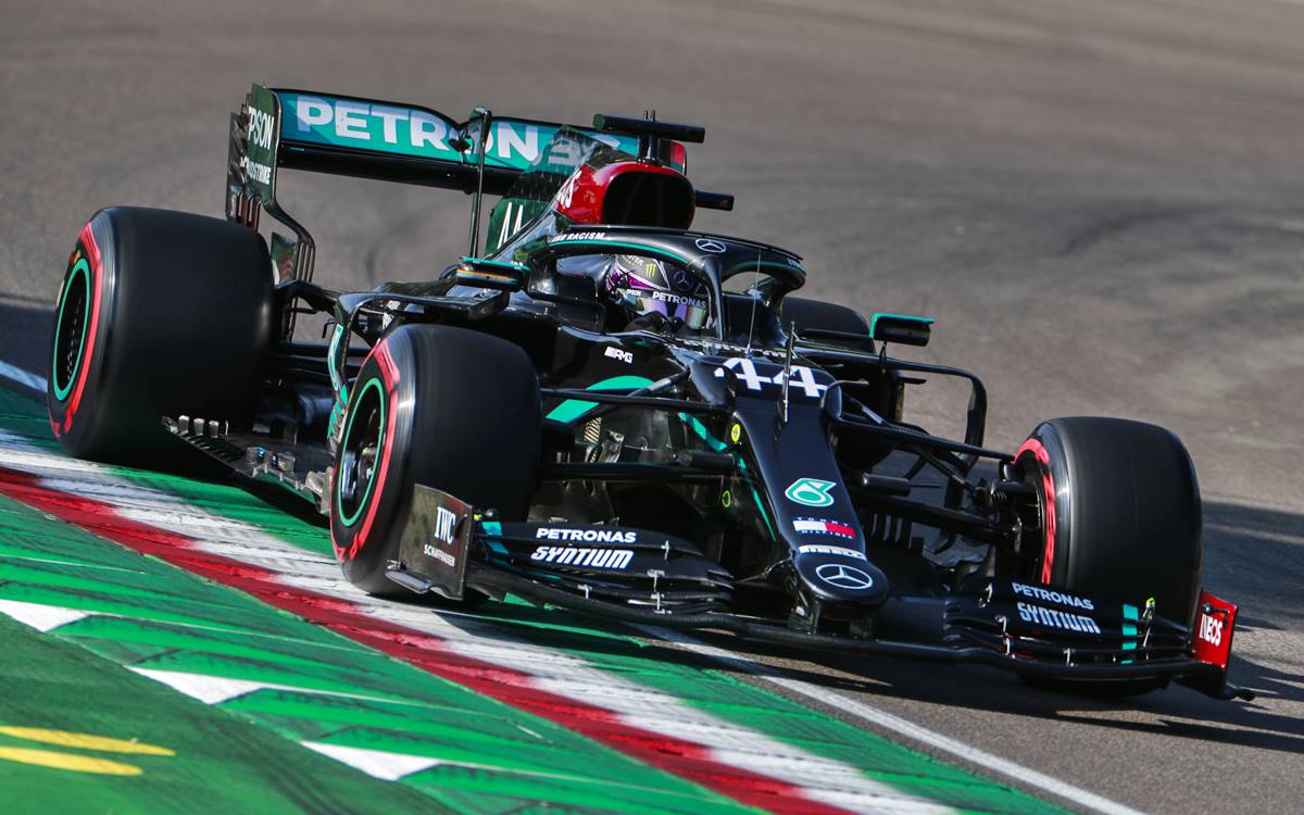 Lewis Hamilton Imola 2020