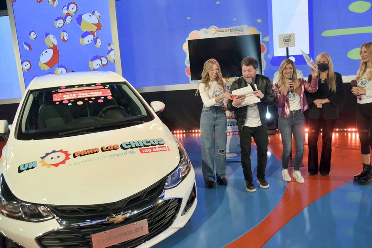 Chevrolet participó del evento “Un Sol para los Chicos” de Unicef Argentina