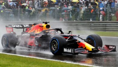 Fórmula 1 lluvia