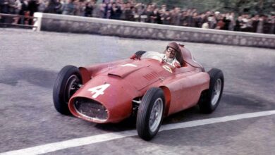 Juan Manuel Fangio Ferrari 1956