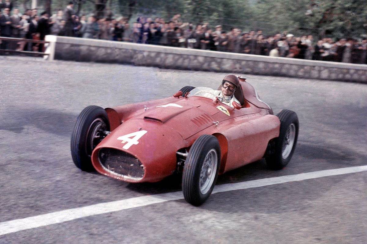 Juan Manuel Fangio Ferrari 1956