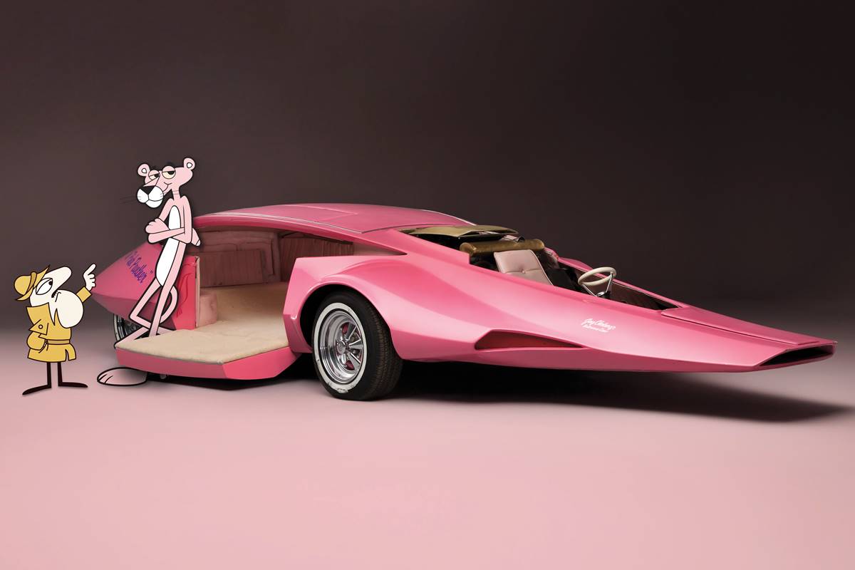 La historia del Panthermobile, la excéntrica limusina de la Pantera Rosa