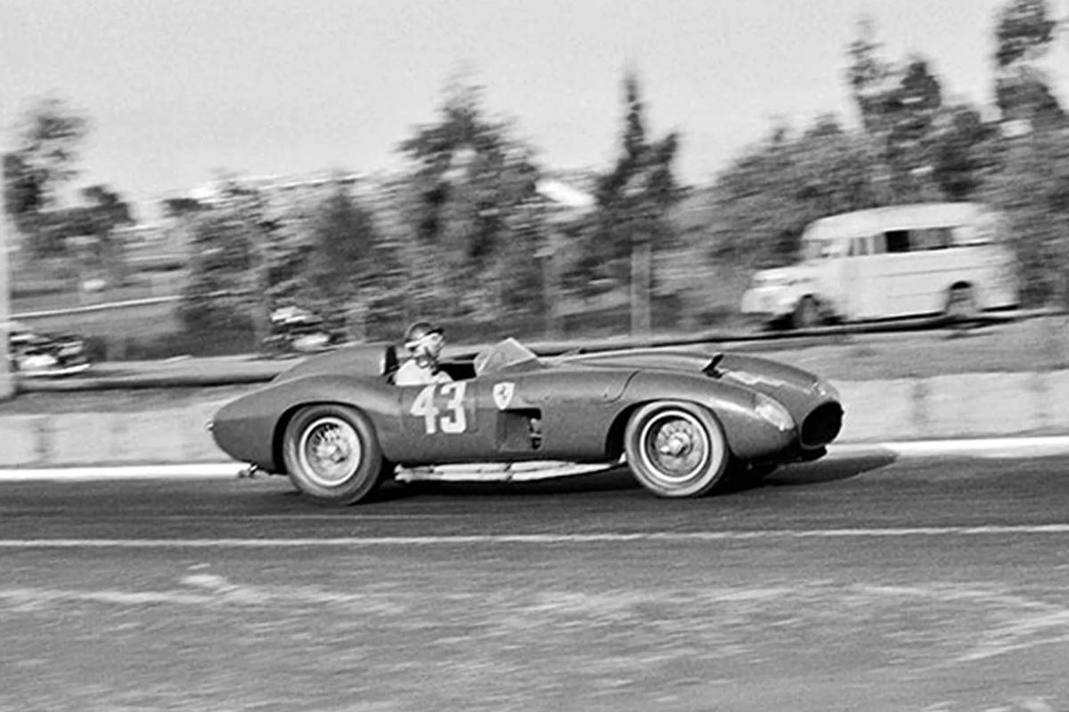 Ferrari 410 Sport Spider by Scaglietti Juan Manuel Fangio