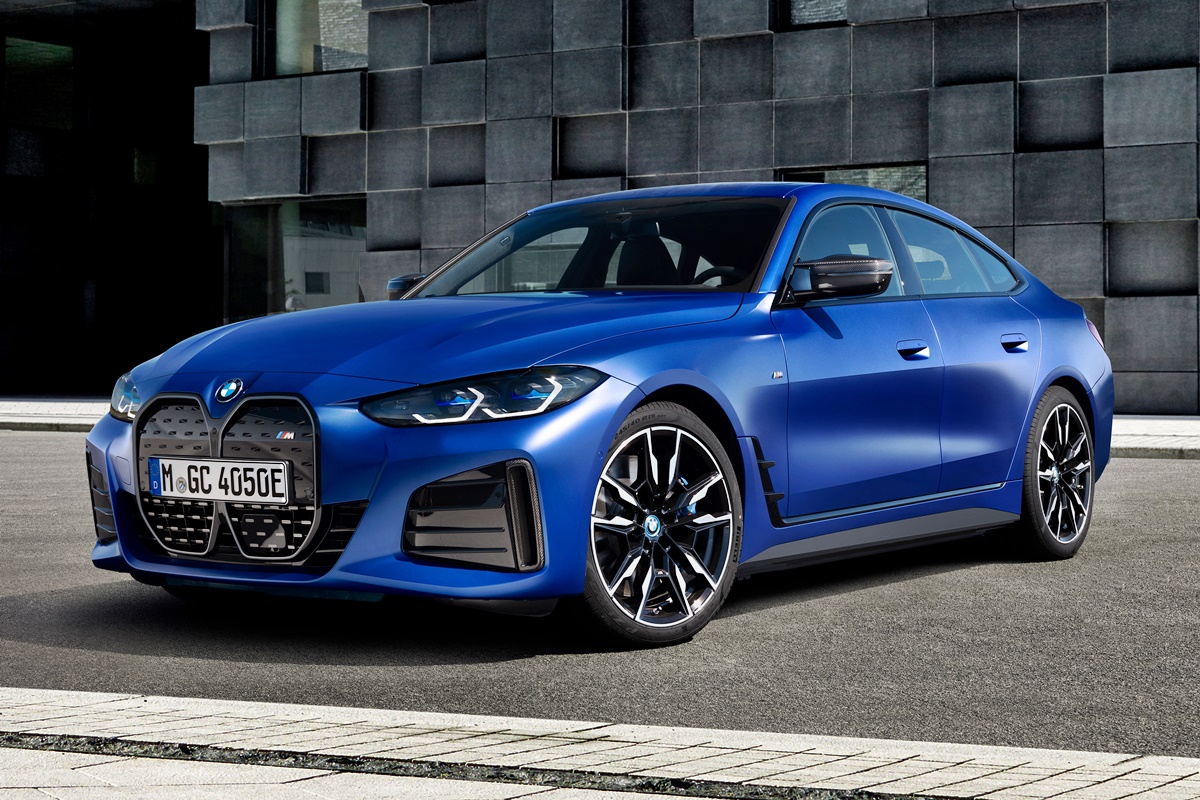 BMW i4 M50: El primer BMW M equipado con Pirelli P Zero Elect