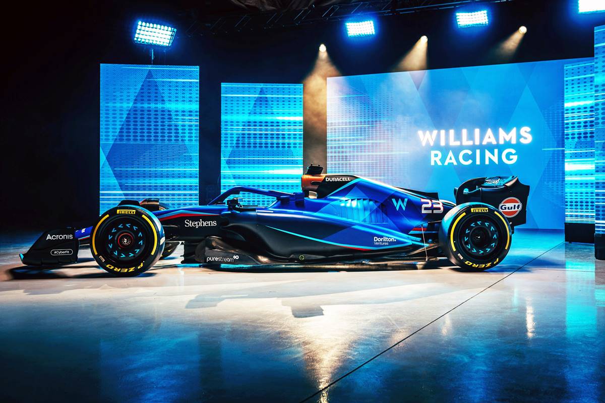 Williams presentó la decoración del FW45 y a Gulf como nuevo patrocinador principal