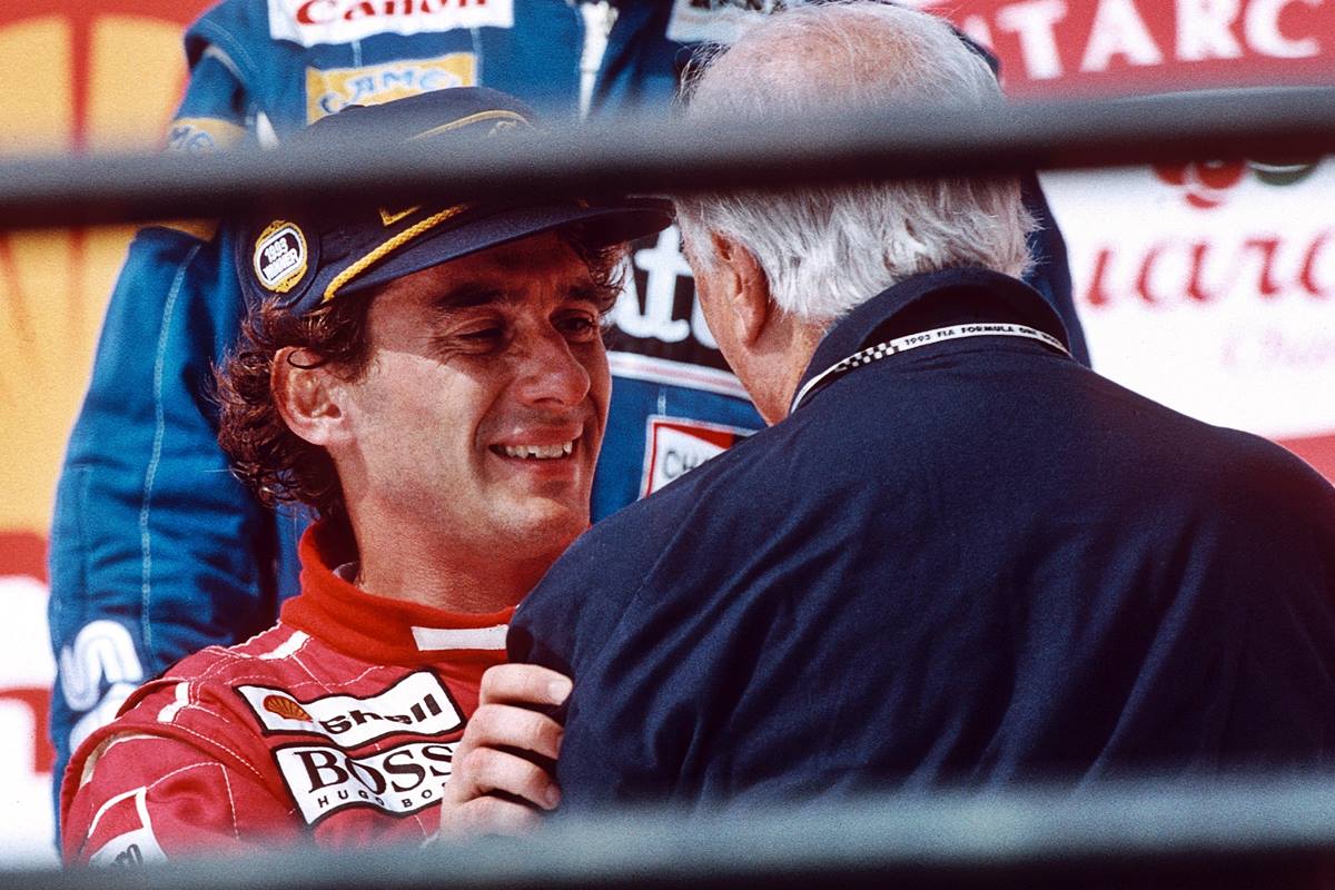 Ayrton Senna Juan Manuel Fangio 1993