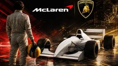 Ayrton Senna McLaren Lamborghini