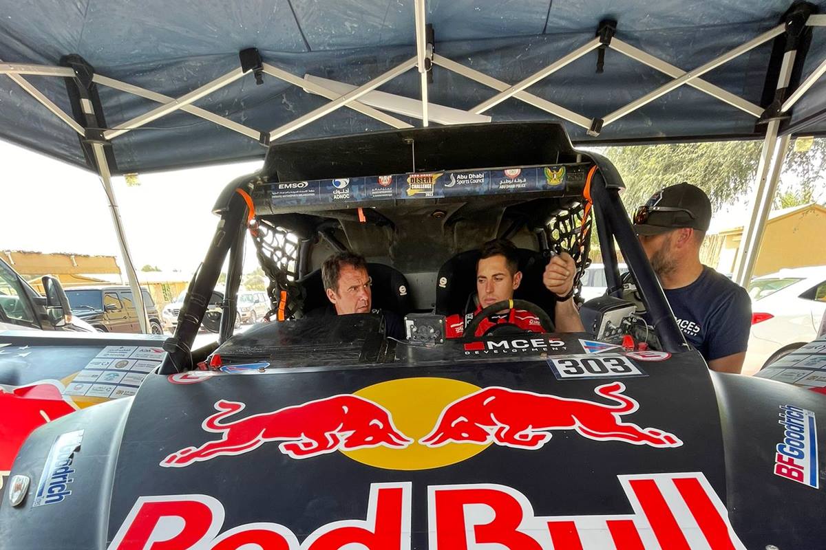 Nicolás Cavigliasso probó el MCE-5 del Red Bull Off-Road Junior Team