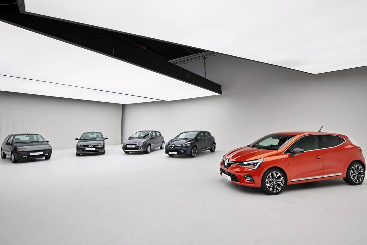 Renault Clio: tres décadas de éxitos