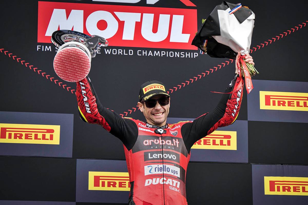 El hito que logró Ducati en el Mundial de Superbike