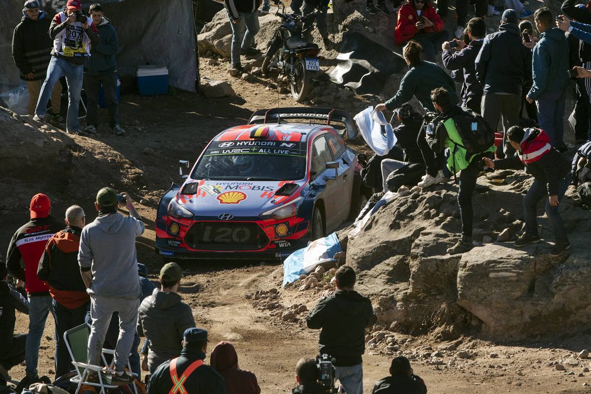 Rally de Argentina fuera del calendario 2024 del WRC
