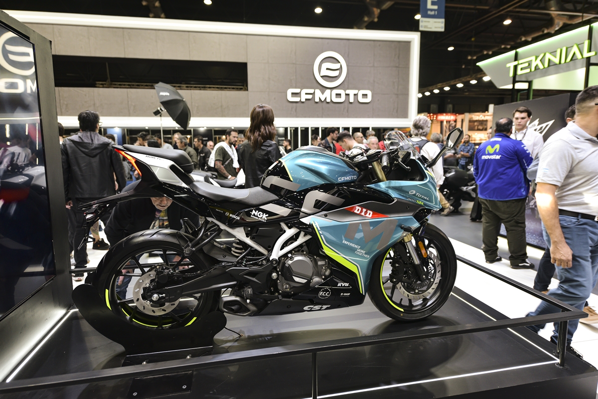 CFMoto realizó un importante anuncio en el Salón Moto 2023