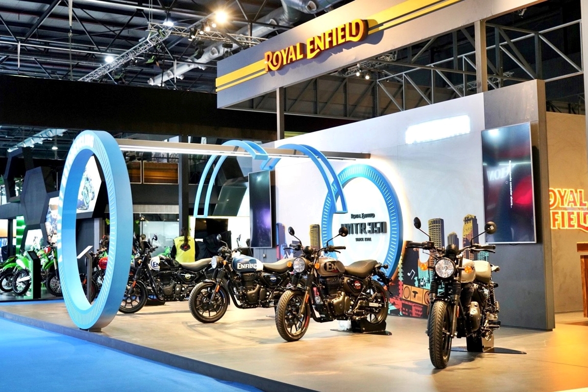 Royal Enfield expone dos exclusivos modelos en el Salón Moto 2023