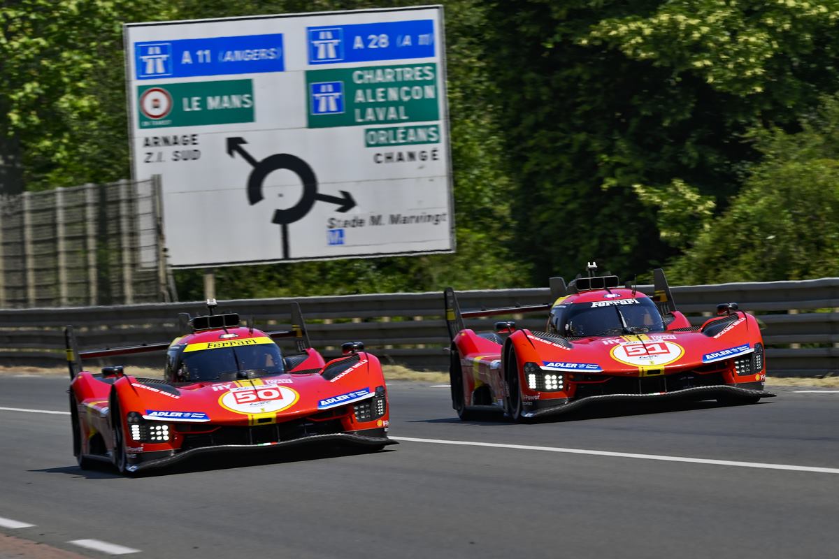 24 Horas de Le Mans: Tremendo doblete de Ferrari en la clasificación 