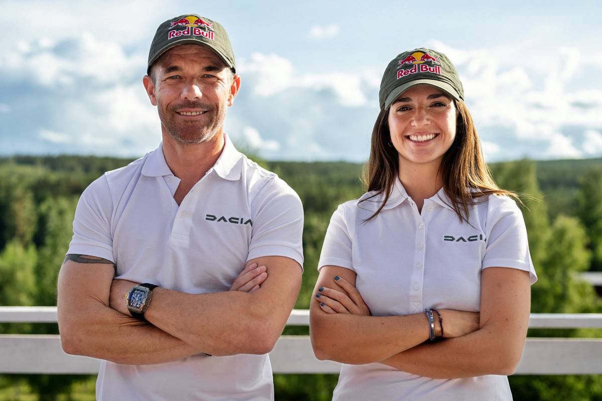Sébastien Loeb y Cristina Gutiérrez ya tienen un lugar asegurado en Dacia.