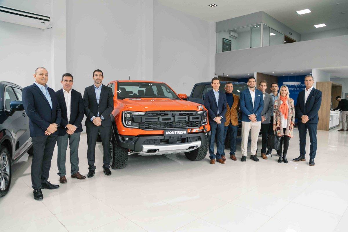 Montironi abre un nuevo concesionario Ford en Villa María