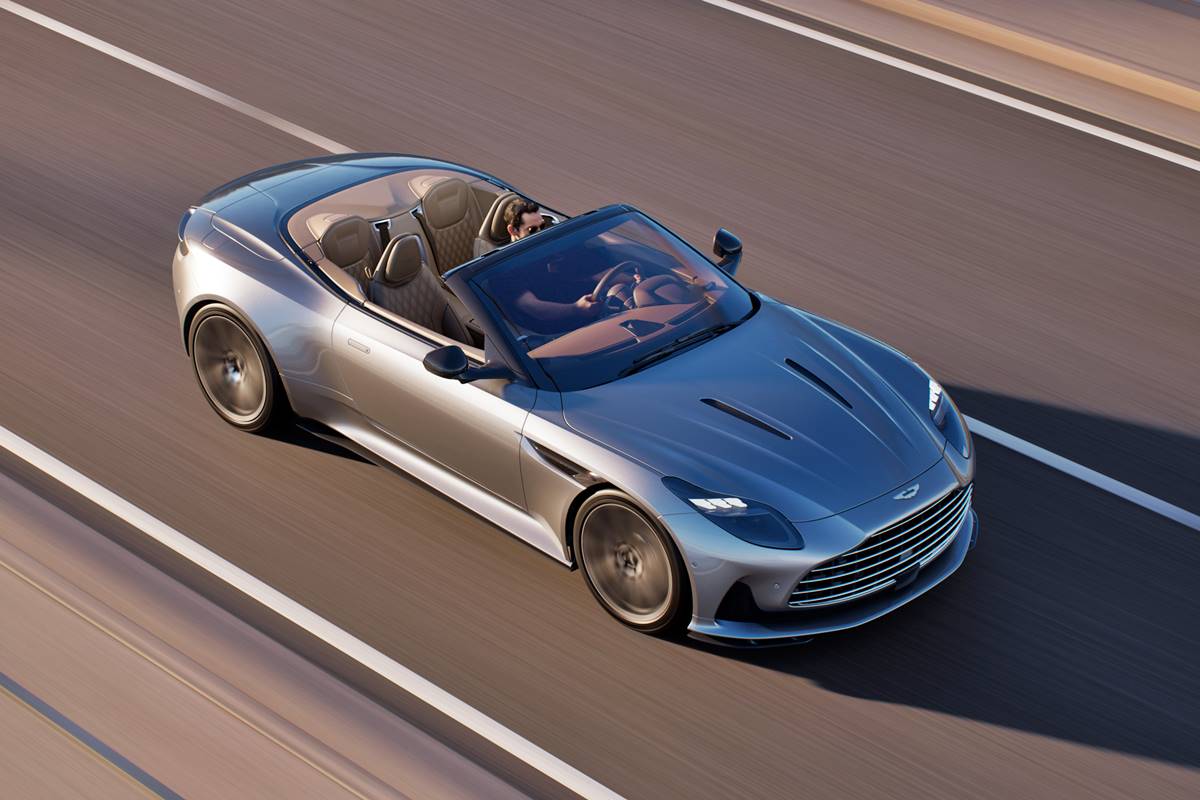 Aston Martin DB12 Volante: lujo, potencia y velocidad a cielo abierto