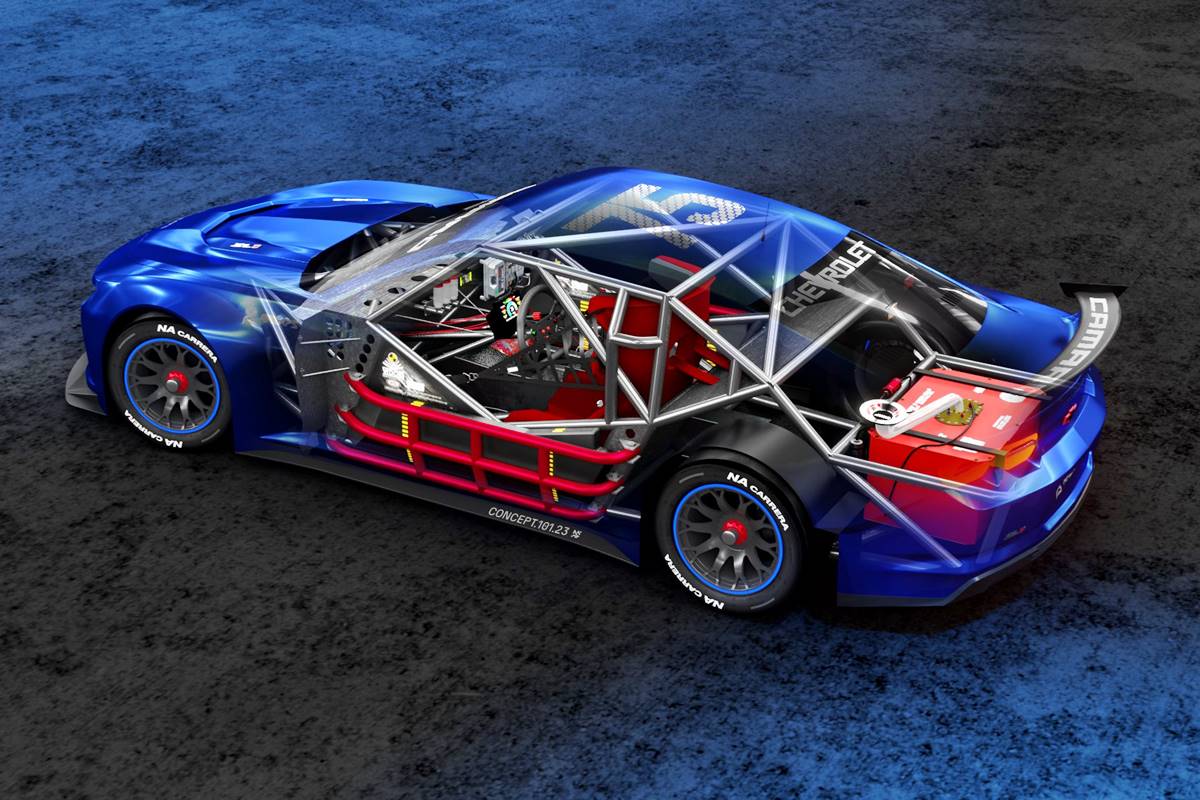 Turismo Carretera 2024: el Chevrolet Camaro ZL1 luciría de esta manera
