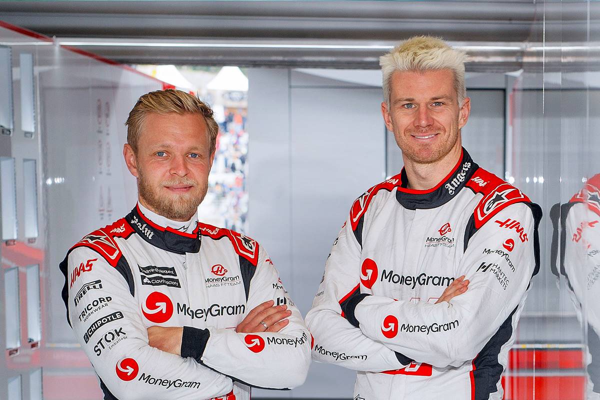 Haas confirmó a Hulkenberg y a Magnussen para la temporada 2024 de la Fórmula 1
