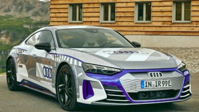 Audi RS e-tron GT Ice Race Edition: Diseño helado y potencia eléctrica