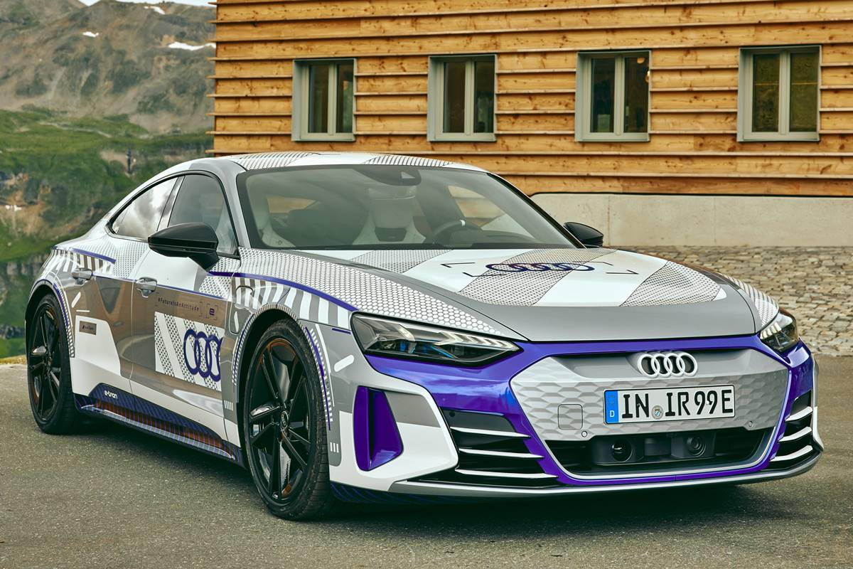 Audi RS e-tron GT Ice Race Edition: Diseño helado y potencia eléctrica