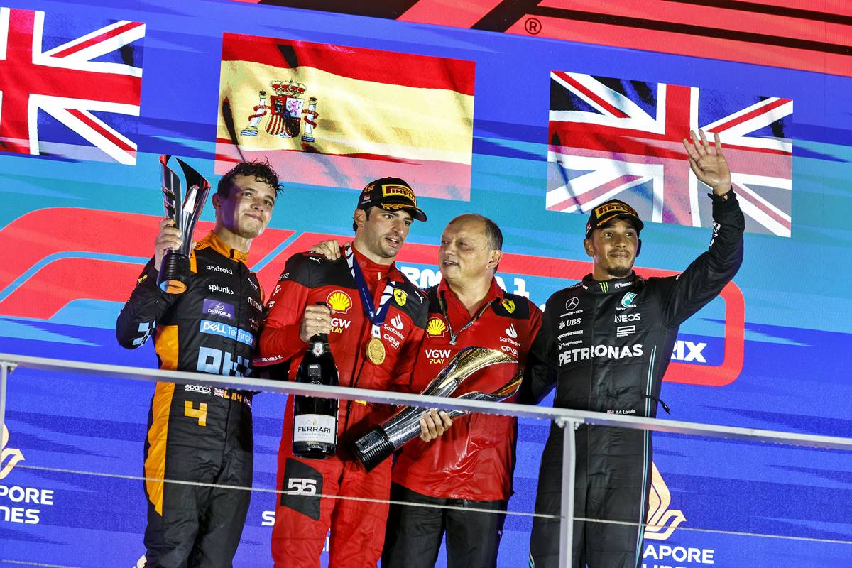 Gran Premio de Singapur 2023: Así de emocionante es la Fórmula 1 sin Red Bull