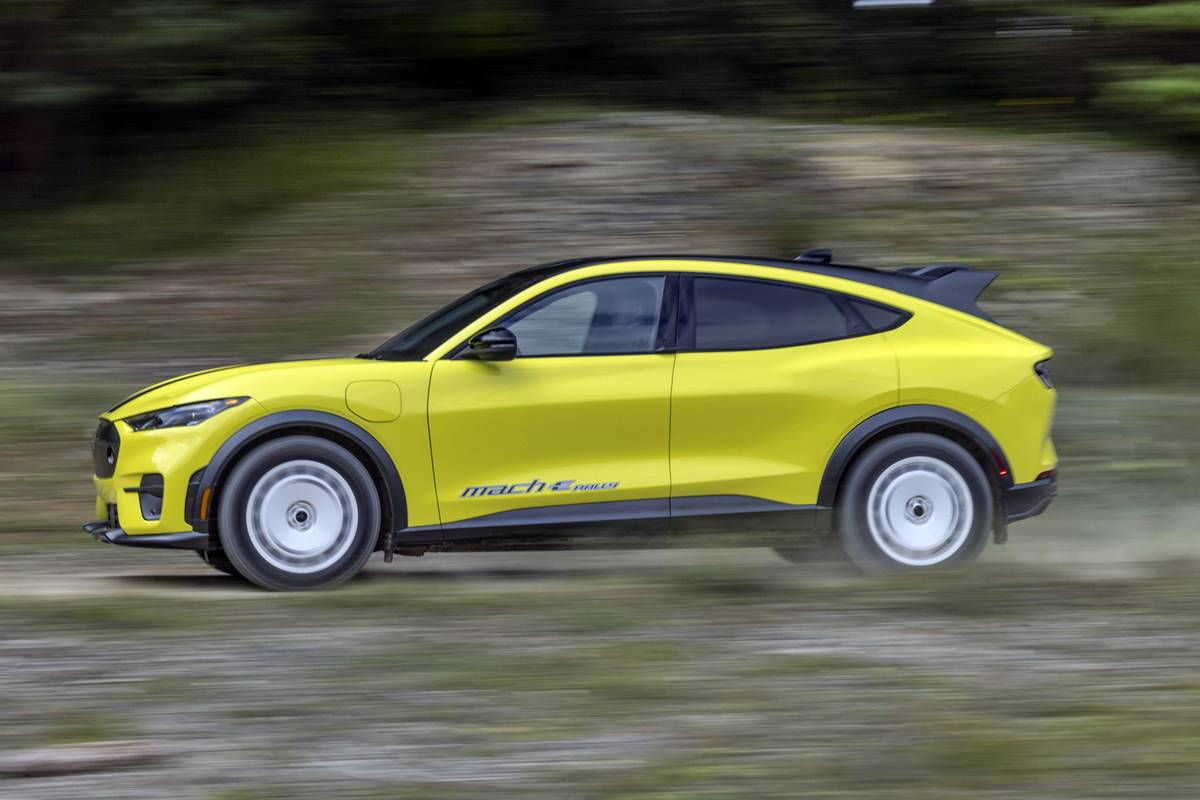 Ford Mustang Mach-E Rally: El poder eléctrico en estado salvaje