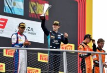 Franco Colapinto ganó en Monza y sueña con el subcampeonato de la FIA Fórmula 3