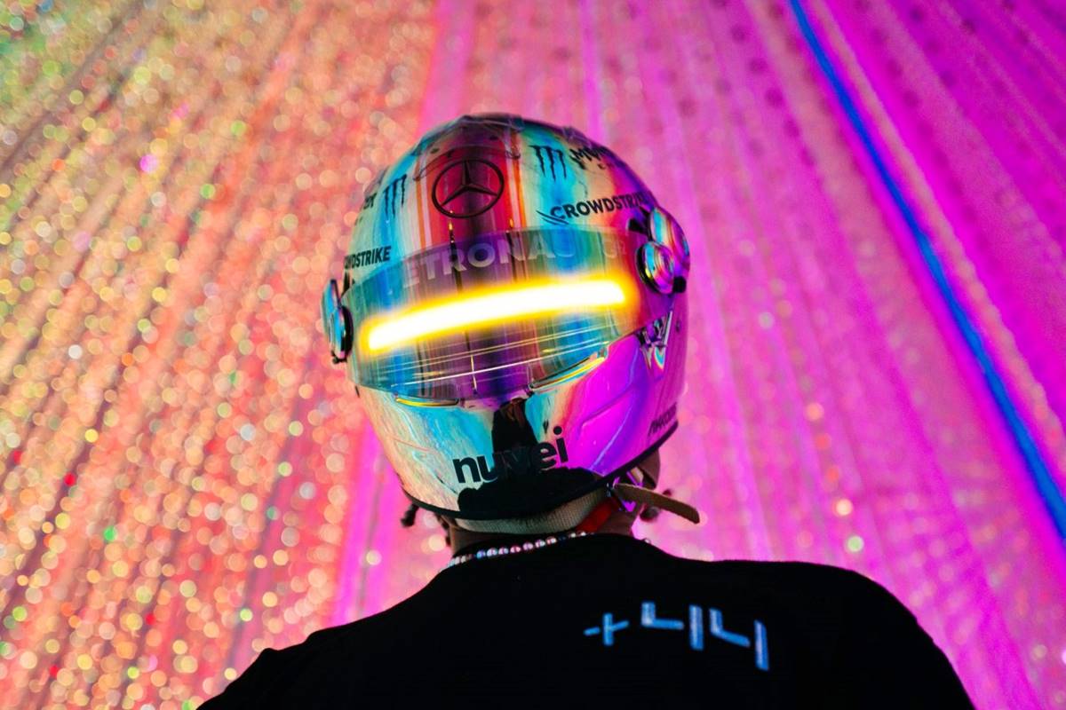 Lewis Hamilton: la historia detrás del casco futurista para el Gran Premio de Japón