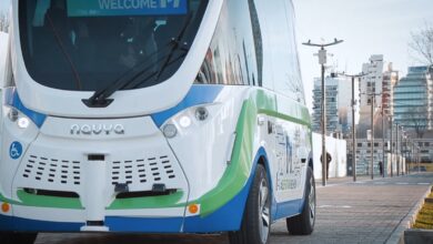 El autobús autónomo de Etia Charge se presenta en Buenos Aires