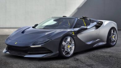 Ferrari SP-8: un roadster tan bello como exclusivo