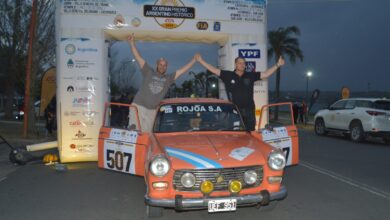Éxito de Vergagni y Sorrentino en el Gran Premio Argentino Histórico