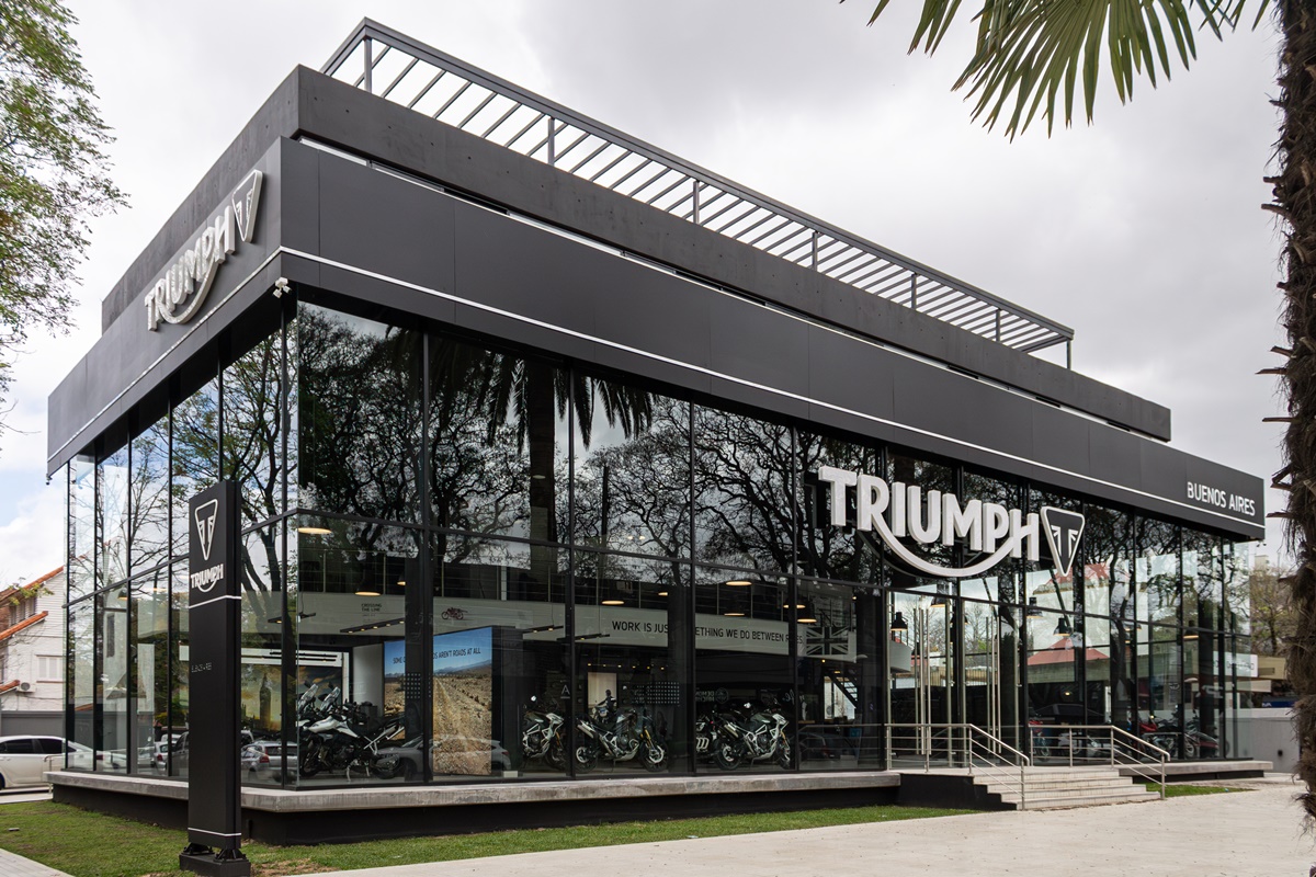Triumph abrió en Argentina con un concesionario de clase mundial en San Isidro
