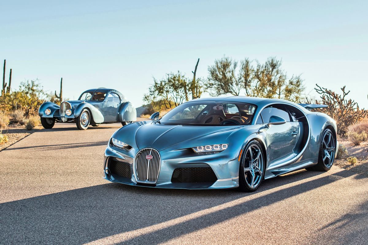 El Bugatti Type 57 SC Atlantic transforma al Chiron Super Sport en una creación única