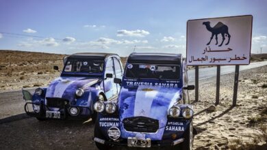 Argentinos recrean la épica travesía de André Citroën por el desierto del Sahara