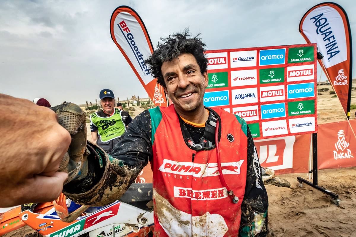 Francisco Arredondo con el objetivo de un buen resultado en su 15° Rally Dakar