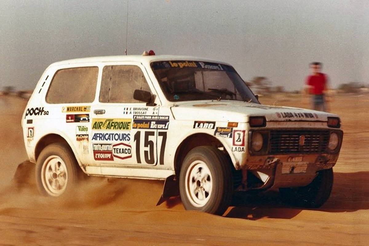 Lada Niva, el auto ruso que desafío al Rally Dakar y dejó a todos asombrados