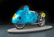 NSU Rennmax Blue Whale.