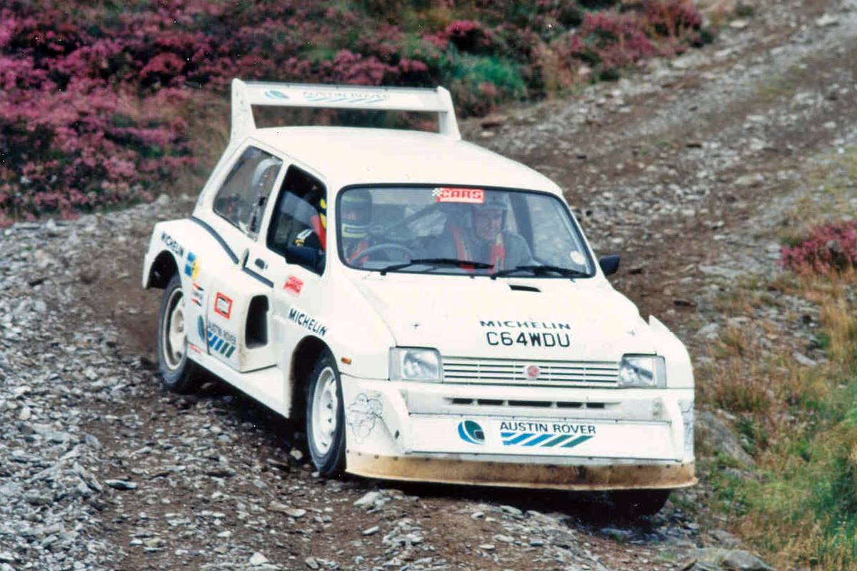 ayrton senna rally cars ford sierra rs cosworth mg metro 6r4 silverstone festival 2024