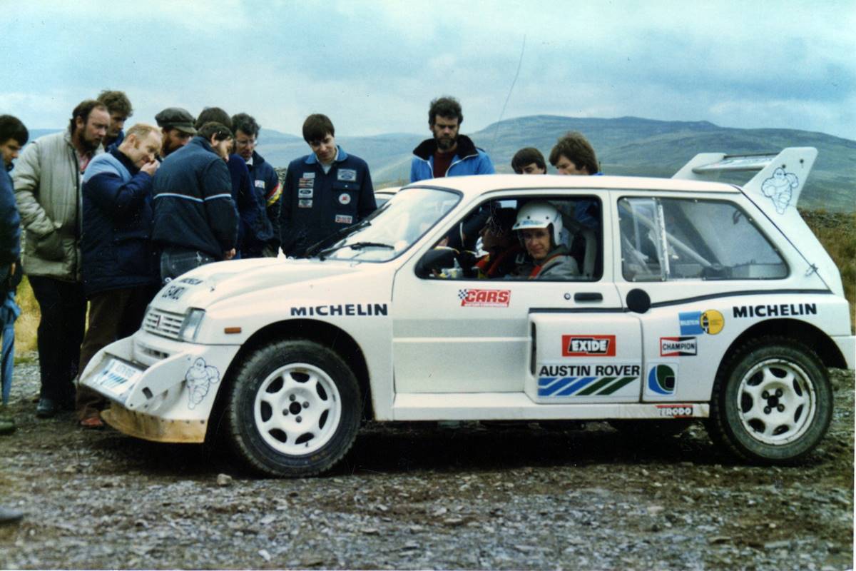 ayrton senna rally test