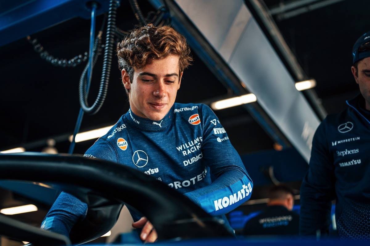 franco colapinto formula 1 williams racing